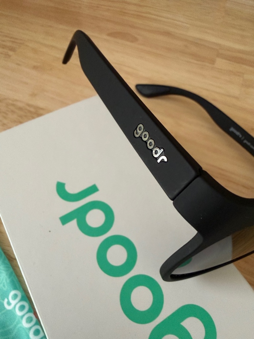Goodr Professor OG Black Sunglasses NEW - Picture 4 of 4